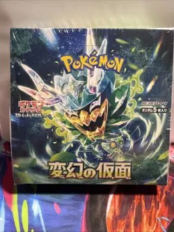 Pokemon Japanese Scarlet & Violet Mask of Change BOX sv6 New & Sealed W/shrink - Image 1