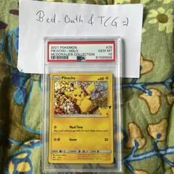 PSA 10 GEM MINT Pikachu McDonald's Collection 2021 Pokemon 25/25 - Image 1