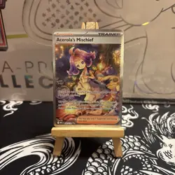 Acerola's Mischief 183/132 Mega Evolution Art Rare Pokemon TCG NM - Image 1