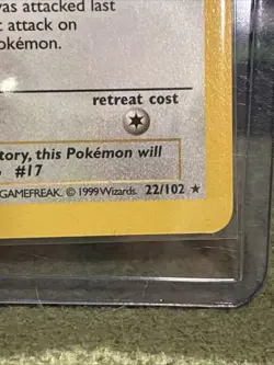 Pokemon, First Edition, Shadowless Base Set 22/102 Pidgeotto ￼ - Image 3