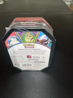 Brand New/Factory Sealed ~ Pokemon TCG's ~ Mighty Mysterious ~ 2021 Tin! - Image 4