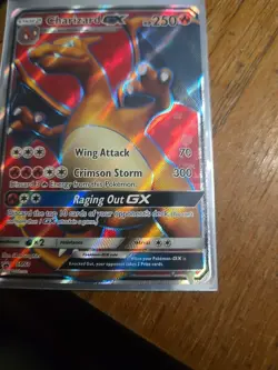 Pokemon Charizard GX Full Art Holo Black Star Promo 2017 Sun & Moon SM60 - Image 2