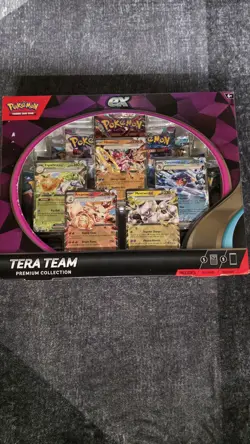 Pokemon TCG Tera Team Premium Collection SEALED - Image 1