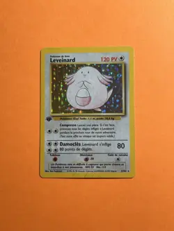 Pokemon 1st Edition Base Set (French) - Leveinard (Chansey) - Holo RARE - 3/102 - Image 2