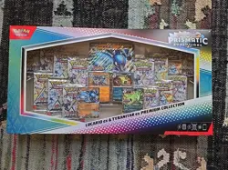 Exclusive Pokemon Scarlet & Violet Prismatic Evolutions Lucario & Tryanitar New - Image 1