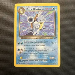 Pokemon TCG Dark Blastoise Non-Holo Rare 20/82 Team Rocket LP/NM Vintage Pokemon - Image 1