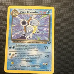 Pokemon TCG Dark Blastoise Non-Holo Rare 20/82 Team Rocket LP/NM Vintage Pokemon - Image 5