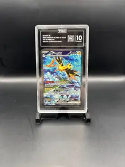 TAG 10 GEM MINT Zapdos Ex 202/165 SIR Special Illustration Rare Pokemon 151 SV - Image 1