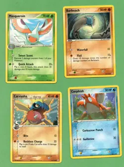 2006 Pokemon EX Holon Phantoms Series, 16 DifferentCards, Including Rayquaza - Image 2