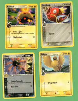 2006 Pokemon EX Holon Phantoms Series, 16 DifferentCards, Including Rayquaza - Image 3