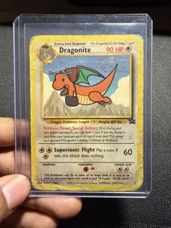Dragonite Black Star Promo Pokemon The First Movie Stamped HP - Image 1