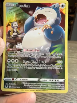 Snorlax TG10/TG30 Swsh11: Lost Origin Trainer Gallery Holo Pokemon TCG - Image 1