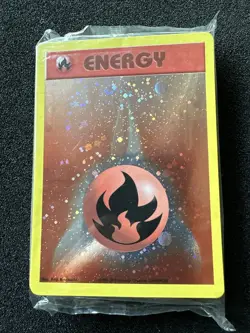Pokemon League Promo Fire Energy Pack 2002 WOTC SEALED!! - Image 1