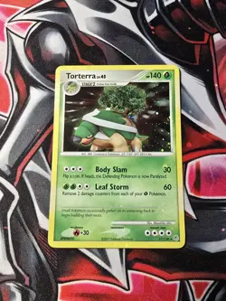 Pokemon TCG Torterra Diamond & Pearl 17/130 Holo LP - Image 1