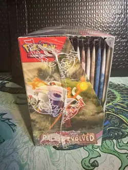 Sealed Pokemon Scarlet & Violet Paldea Evolved Booster Box W/ Acrylic SEE PICS - Image 5