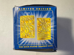 1999 Pokemon - Mewtwo - 23k Gold Plated Trading - BLUE BOX - Image 4