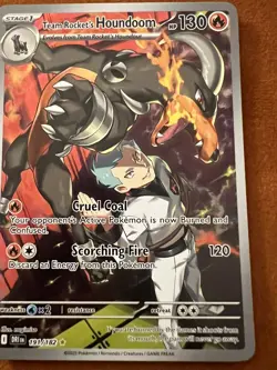 Pokemon TCG Team Rockets Houndoom 191 182 Holo Rare Destined RivalsNM - Image 4