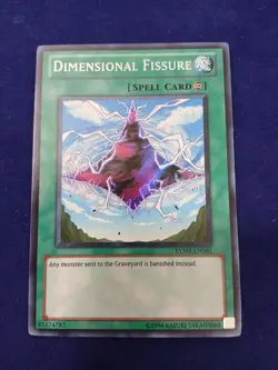 Dimensional Fissure RYMP-EN081 Ra Yellow Mega Pack Secret Rare Unlimited NM - Image 1