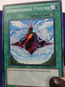 Dimensional Fissure RYMP-EN081 Ra Yellow Mega Pack Secret Rare Unlimited NM - Image 2
