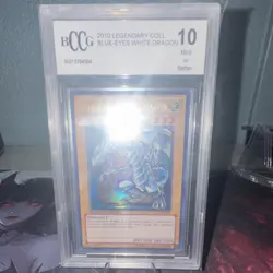 Yu-Gi-Oh! Blue-Eyes White Dragon LC01-EN004 Ultra Rare Holo BCCG 10 Konami - Image 1