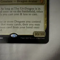 Magic: The Gathering The Ur-Dragon Commander 2017 Mythic Oversized Legendary - Image 5