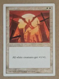 Crusade - 5th Edition - Lightly Played close to NM | MTG - Image 1
