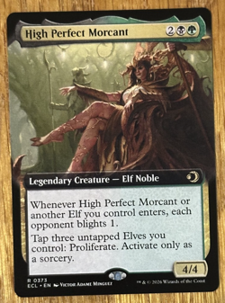 MTG: Lorwyn Eclipsed, High Perfect Morcant - Extended Art - Image 1