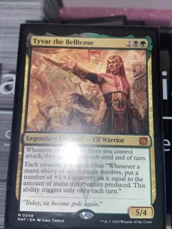 Tyvar the Bellicose #48 March of the Machine Magic: The Gathering MYTHIC - Image 1