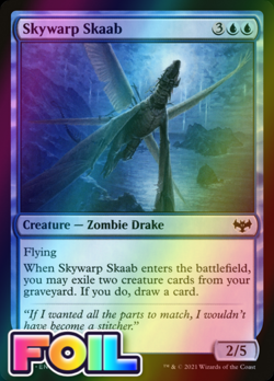 x1 Skywarp Skaab VOW MTG 78/277 FOIL COMMON M/NM 1x - Image 1
