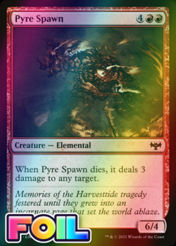 x1 Pyre Spawn VOW MTG 173/277 FOIL COMMON M/NM 1x - Image 1