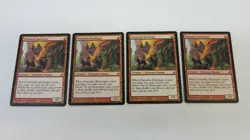 4x FLAMEKIN HARBINGER LORWYN UNCOMMON MTG Magic Gathering PLAYSET UNPLAYED - Image 1