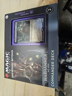 Magic The Gathering Warhammer 40k Necron Dynasties Commander Deck MTG Beyond - Image 2
