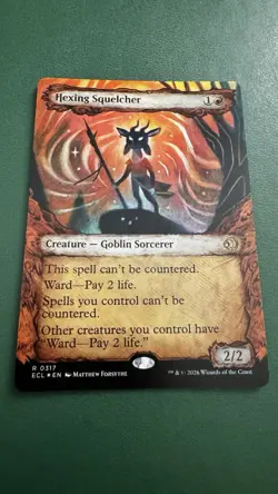 Hexing Squelcher (Showcase) Lorwyn Eclipsed Foil - Image 1