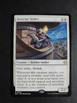 Kinscaer Sentry Rare MTG Lorwyn Eclipsed - Image 1