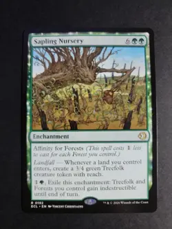 Sapling Nursery Rare MTG Lorwyn Eclipsed - Image 1