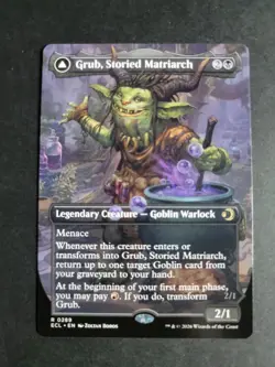 Grub, Storied Matriarch (Borderless) Rare MTG Lorwyn Eclipsed - Image 1