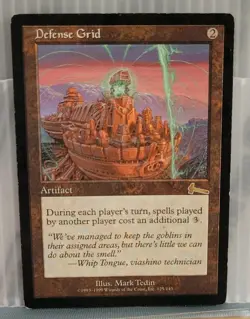 Mtg DEFENSE GRID DMG Urza's Legacy 125/143 -Argo- - Image 1