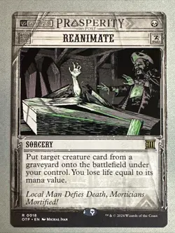 MTG / Reanimate / OTP / #18 / Regular / Rare / NM - Image 1
