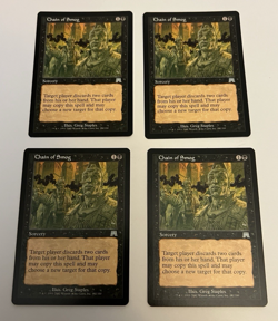 Chain of Smog 4 x4 4x Onslaught Playset Magic The Gathering MTG - Image 1