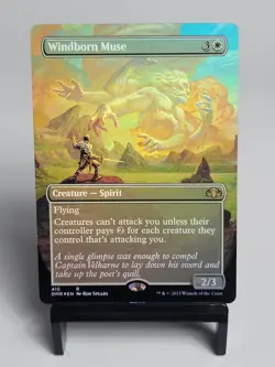 Magic The Gathering - Dominaria Remastered - Windborn Muse - Borderless - FOIL - Image 1