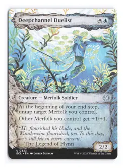 Deepchannel Duelist (Showcase) U Lorwyn Eclipsed 333 NM - Image 1