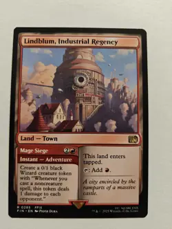 Mtg Final Fantasy: Lindblum, Industrial Regency - NM - Image 1