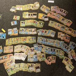 Vintage Pokemon Random 15 Card Lot Commons/Uncommon Fossil Base Jungle + More - Image 1