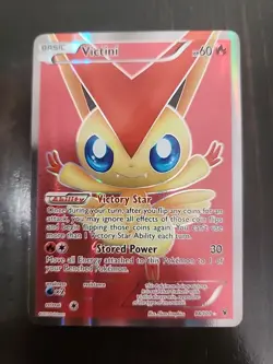 Pokemon Noble Victories Victini 98/101 Full Art Holo NM - Image 1