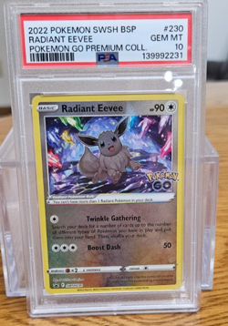 Pokemon Radiant Eevee SWSH 230 Black Start Promo - PSA 10 - Image 1