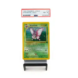 VENOMOTH 1999 PSA 8 POKEMON Game Base Holo #13 NMT - Image 1