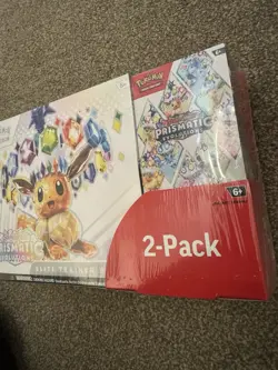 Pokemon TCG: SV8.5 Prismatic Evolutions Costco 2-Pack - ETB & Booster Bundle - Image 4