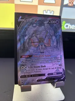 Pokemon TCG Crown Zenith: Galarian Gallery Zacian v GG48/GG70 - Image 3