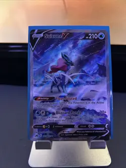 2023 Pokemon Sword & Shield Crown Zenith Galarian Gallery #GG38/GG70 Suicune V - Image 1