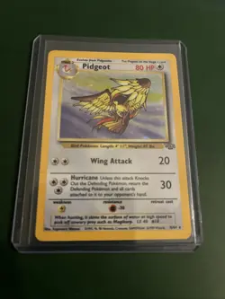 Pokemon TCG Pidgeot Jungle 8/64 Holo Unlimited Holo Rare - Image 1
